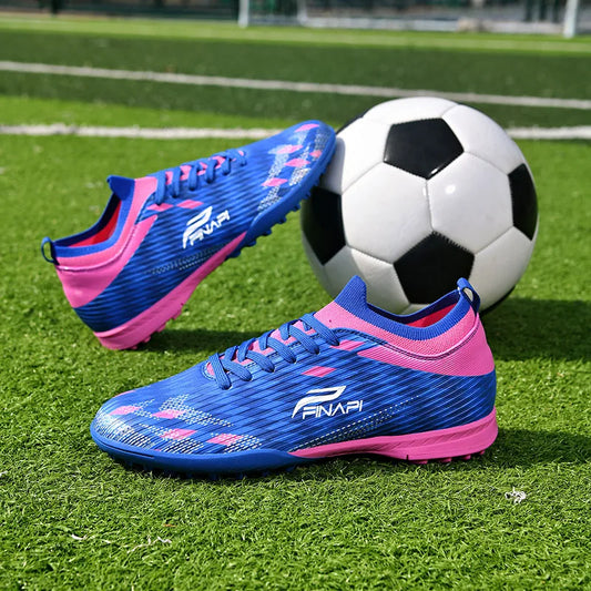 Nuove scarpe da calcio da uomo di alta qualità, tacchetti da partita per indoor, scarpe da calcio outdoor best seller per erba, futsal alte antiscivolo