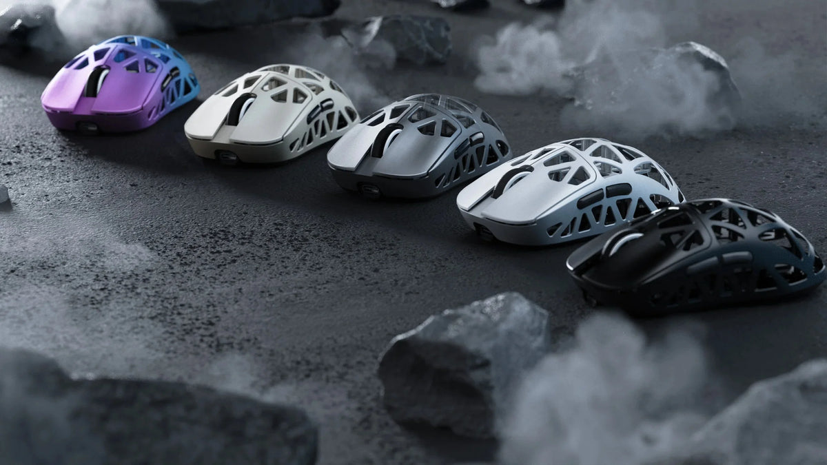 ATTACK SHARK R2 Tri-Mode Wireless Gaming Mouse, Ultra-Light Magnesium Alloy, PAW3950 Optical Sensor, 42000 DPI, 8000Hz Polling Rate, Programmable Gaming Mouse