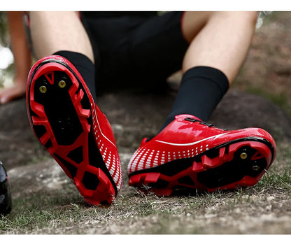 New Men's and Women's Bicycle Shoes,Outdoor Cycling Shoes,Three Functional Soles,Professional Training Shoes