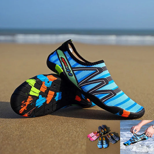 Aqua Shoes Quick Dry Beach Water Shoes Unisex Swim Aqua Slippers Barefoot Surfing Upstream Sneakers Light Summer Outdoor Socks