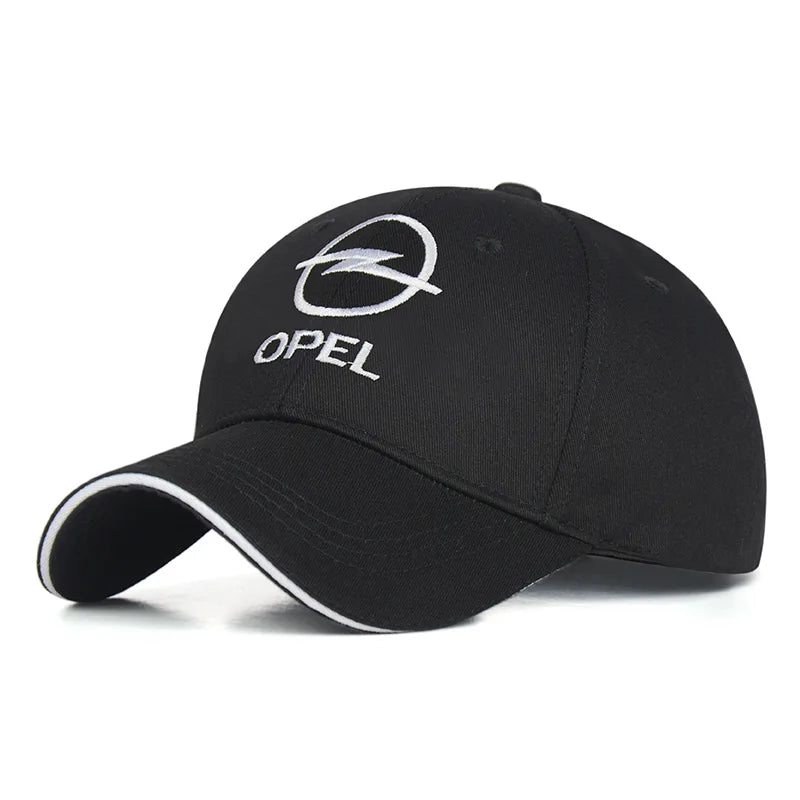 Napvédő divat Opel baseball sapka szabadtéri sportok horgászat uniszex hiphop női férfi sapkák állítható hímzés utcai divat