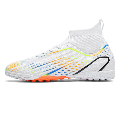 New Men Soccer Shoes Professiona Football Boot Turf Futsal Match Grass Unisex Outdoor Training Soccer Cleats Non-slip Breathable