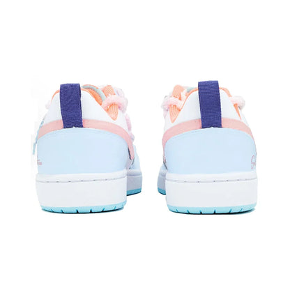 Custom Sneakers Nike Court Borough  Whale Heart & Bear Candy Wrapper  Sweet, Gentle & Playful Women's Skateboarding Sneakers