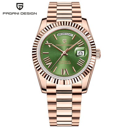 PAGANI DESIGN 2025 New DD36 Men's Watches Luxury Automatic Watch Men AR Sapphire Glass Mechanical Wristwatch Men ST16 Movt Clock