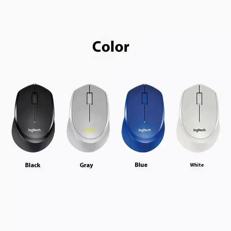 Mouse professionale da ufficio Logitech M330, compatto, silenzioso, facile da trasportare, confortevole al tatto e progettato specificamente1