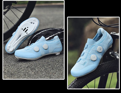 Professional Men Cycling MTB Shoes Route Cleats Speed Road Bike Sneaker Racing Women Flat Bicycle Mountain Spd Biking Footwear