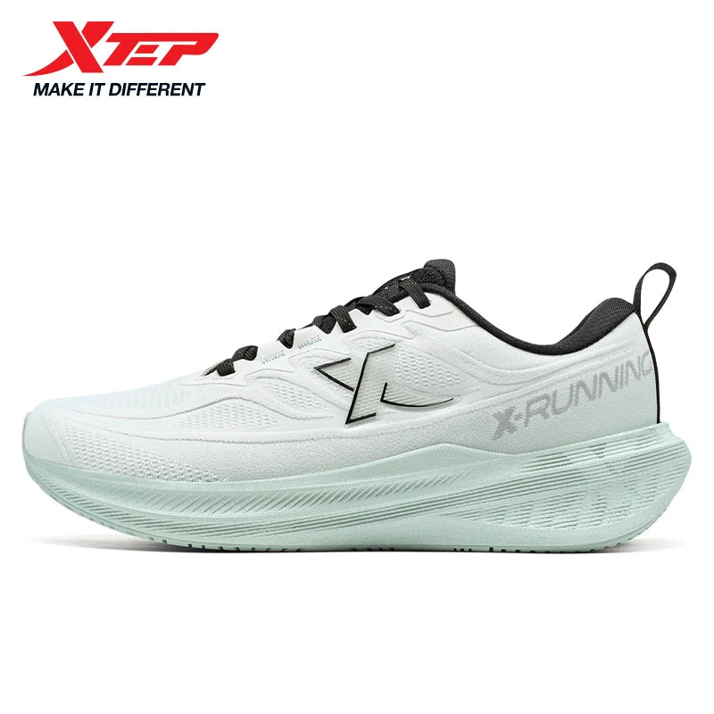 Xtep Running Shoes For Men 2025 Winter Trendy Shock Absorption Cushioning Non-Slip Comfortable Lace Up Sneakers 875419110045
