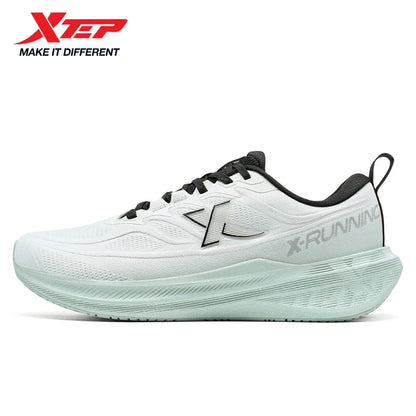 Xtep Running Shoes For Men 2025 Winter Trendy Shock Absorption Cushioning Non-Slip Comfortable Lace Up Sneakers 875419110045