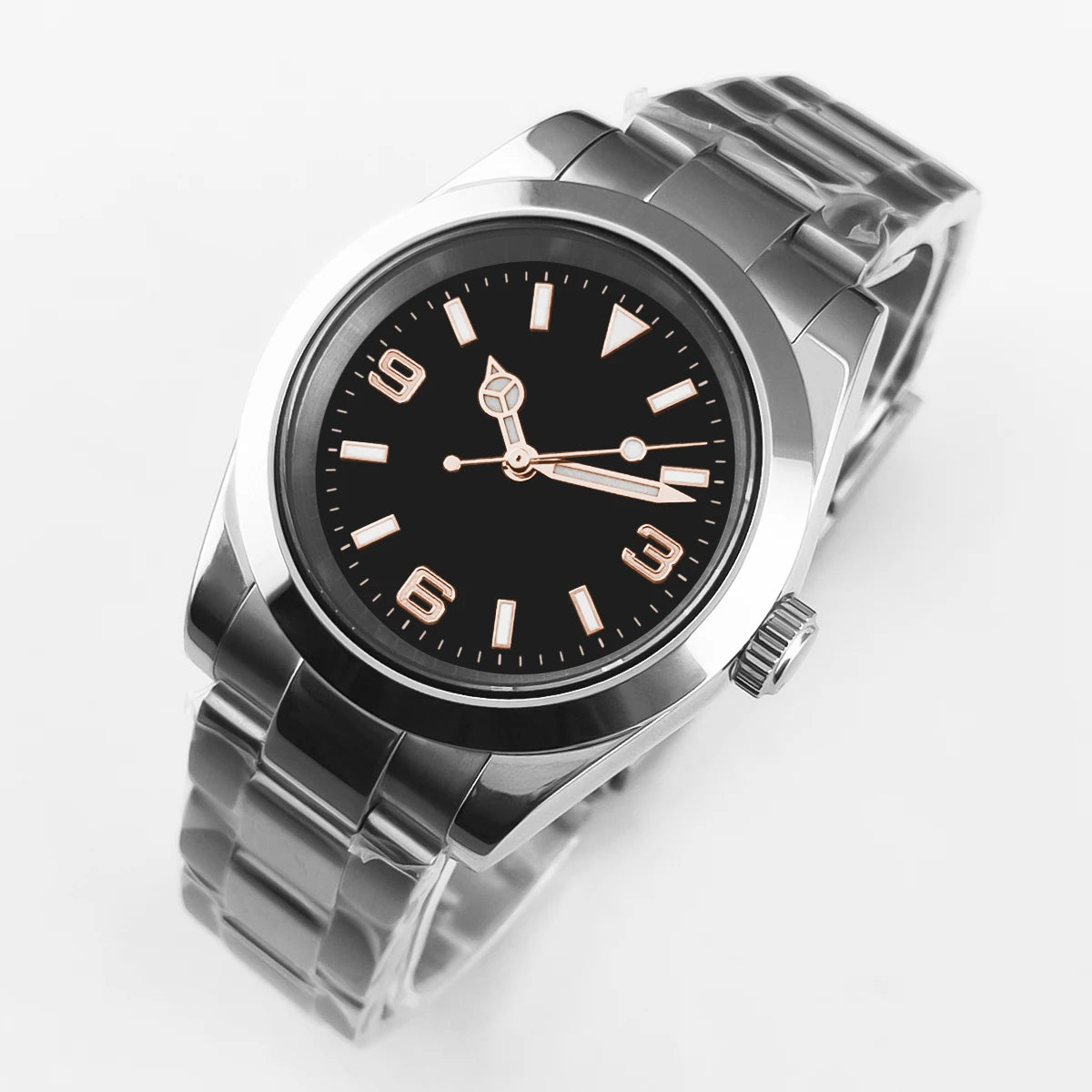 Custom Logo Luxury NH35 Watch for Women Men Watches 36MM/39MM Automatic Mechanical Wristwatches Sapphire Lume 10Bar Dive Reloj