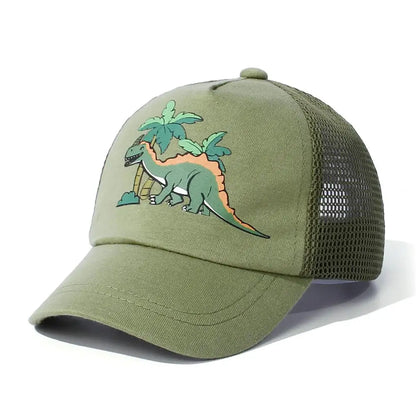 Toddler Baseball Hat Sun Protection Baby Cap Adjustable Fit Mesh Baseball Hat Outdoor Beach Sun Cap for Kids 1-5Years