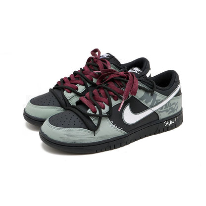 Adidași personalizați Nike Dunk Night Walker SAML Retro Urban Casual cu talpă joasă, amortizare, respirabili, rezistenți la uzură, pentru bărbați