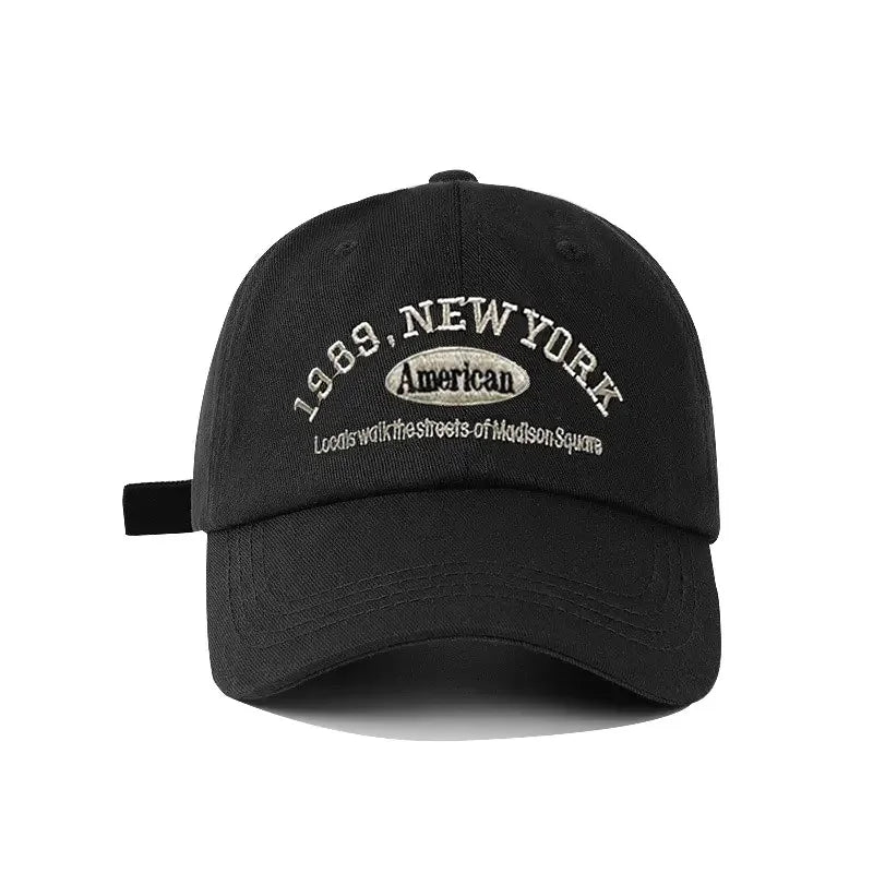 Czapka baseballowa z miękkim daszkiem, haftowana, damska, sportowa, męska, unisex