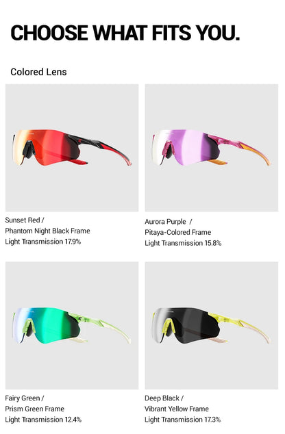 Kapvoe New Outdoor Running Cycling Glasses Bike Photochromic Sunglasses Women Eyewear Men Sports Marathon Bicycle UV400 Goggles