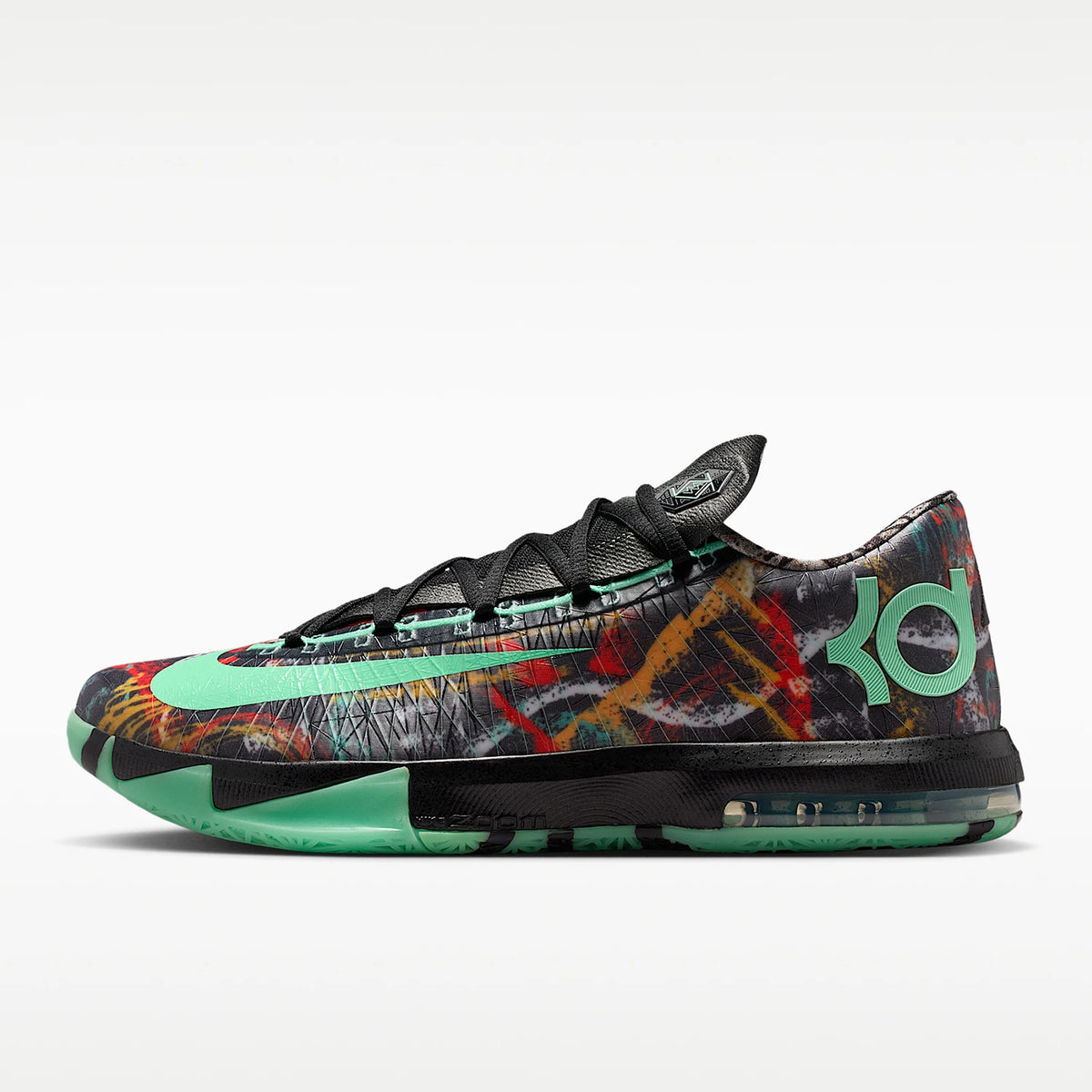 Nike Authentic Zoom KD 6 - Scarpe da basket da uomo alla moda in stile retrò Rebound FQ8356-900