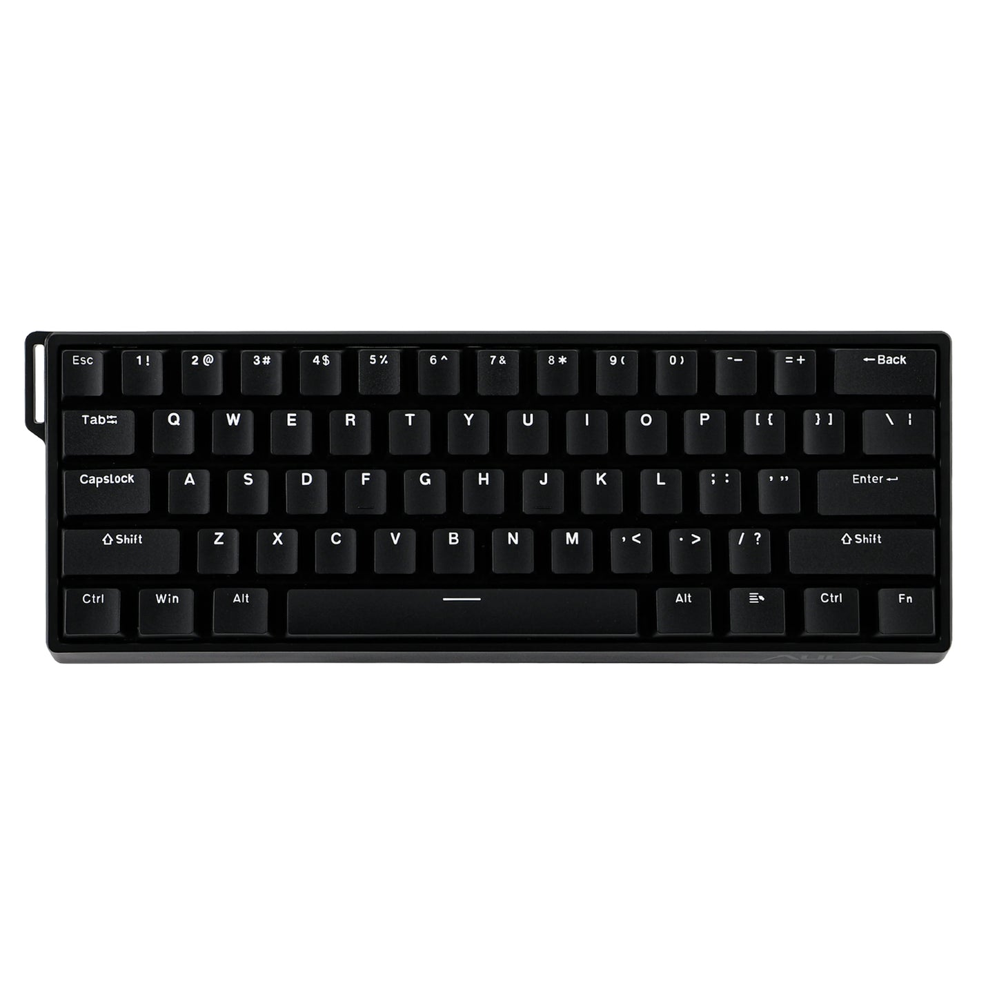 Teclado mecânico com fios AULA WIN60 HE/WIN60 HE MAX 60%, estrutura Tray-Mount, Hot-Swap e interruptores magnéticos de efeito Hall