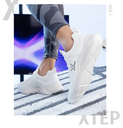 Xtep Men's Running Shoes Lightweight Surface Training Comfortable Breathable Jogging Stability Outdoor Shoes 879419110032