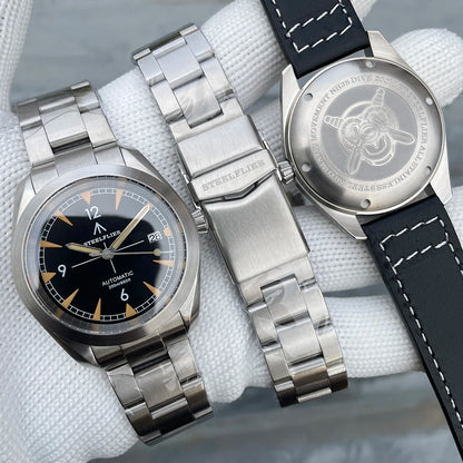 STEELFLIER Official SF751 Luxury Fashion Mechanical Wristwatch NH35 Movement Super Luminous 20Bar Waterproof Classic Dive Watch