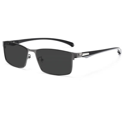 LOERHUNAR Brand Design for Men's Retro Business Myopia Sunglasses with Diopter 0 -0.75 -1.0  -1.5 -1.75 -2.0 -2.5 -3.0 to -6.0