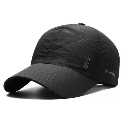 Solid Running Cap Thin Quick Drying Breathable Duck Tongue Outdoor Men's woman Sun Summer Fishing Avisor Baseball Cap