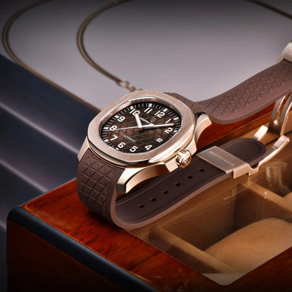 PAGANI DESIGN 2026 New Men's Watches Rose Gold Top Luxury  Automatic Watch For Men Barrel dial Steel Mechanical Wristwatch Men