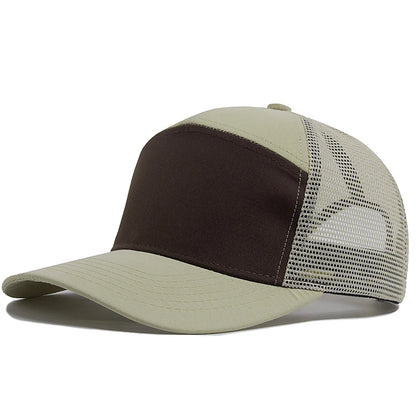 Letnia czapka baseballowa z 7 panelami, modne czapki hip-hopowe z siateczką, męskie czapki typu trucker, czapki z daszkiem, czapki typu hardtop, czapki typu snapback, damskie, unisex, fajne, nowa marka