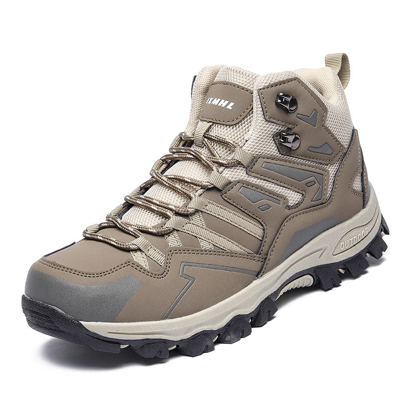 2025 New Hiking Shoes Unisex Outdoor Hiking Sports Shoes Camping Boots Ladies Waterproof Walking Shoes Non-slip Hiking Shoes