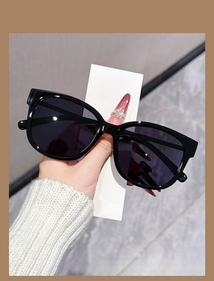 New Korean Style Square and Round Frame Casual Commuting Fashion Sunglasses for Women DS-8235