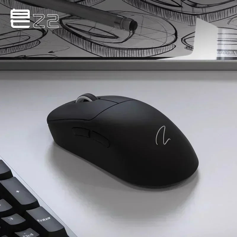 Zaopin Z2 Wireless Gaming Mouse 3-Mode PAW3395 4K Polling Rate Lightweight Esports Mouse for PC, Laptop & Gaming
