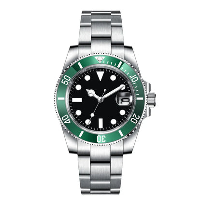 Custom watches Luxury Sapphire MIYOTA/NH35 Automatic Wristwatch Mechanical Mens Watch Sterile Dial Ceramic 10Bar Lume Male Clock