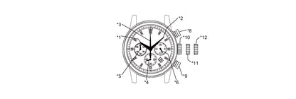 Sapphire Crystal Men`s Watch Beat Quartz Chronograph 50M Waterproof Swimming bussness Watches Men 316L Clock