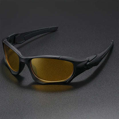 Tactical Windproof Fishing Sunglasses Men Women Classic Camouflage Shades with UV Protection for Outdoor Driving Cycling Hiking