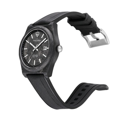 2025 New 40mm Carbon Automatic Watch Luxury 100m Waterproof Diver Watches automatic movement Diver Men Watch