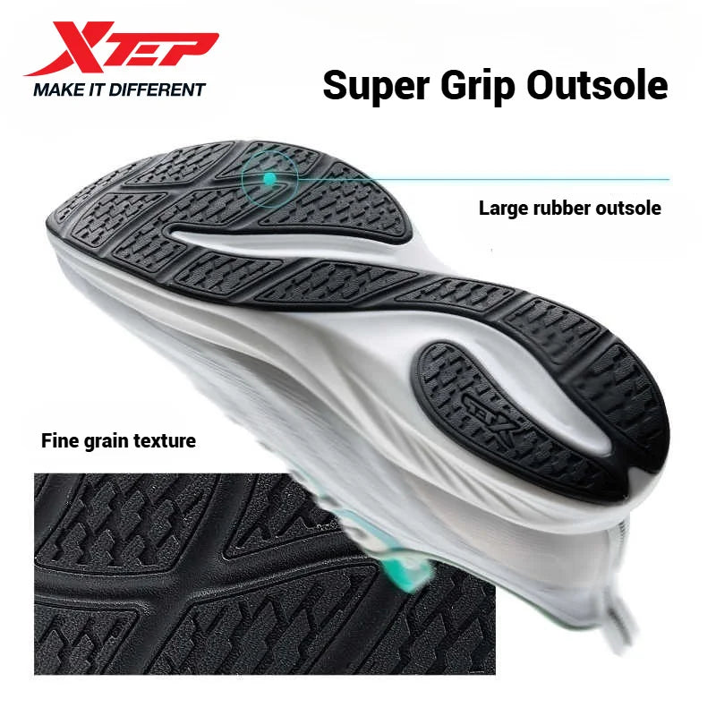 Xtep Light Wing 3 Laufschuhe für Herren – Sommermode, gepolstert, stoßdämpfend, leicht, moderne Sneaker 875219110034