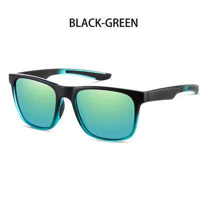 Fashion Sun Glasses Square Polarized Sunglasses man Driving Fishing Luxury Brand Designer UV400 Eyewear