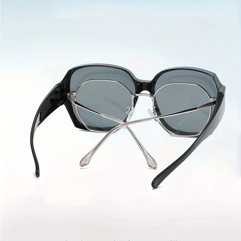 Fit Over Myopia Glasses Cover Sunglasse Outdoor Driving Anti-Glare Polarized Sun Glasses Sports Accessories Cycling Eyeglass