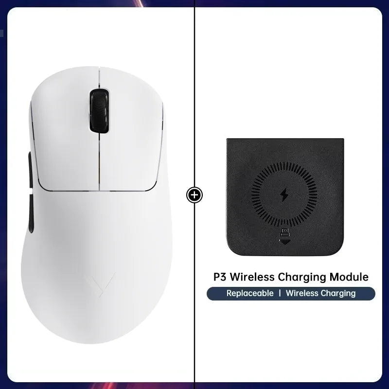 Rapoo VT3S /VT3S MAX GEN-2 Bezprzewodowa mysz gamingowa, prawdziwe 8K Wireless Polling Rate, 49g, ultralekka, czas pracy baterii do 750Hr