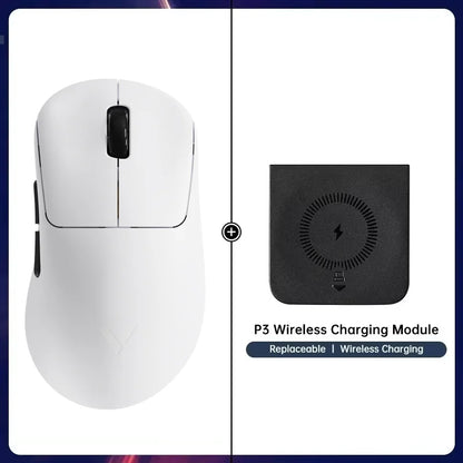 Rapoo VT3S /VT3S MAX GEN-2 Bezprzewodowa mysz gamingowa, prawdziwe 8K Wireless Polling Rate, 49g, ultralekka, czas pracy baterii do 750Hr