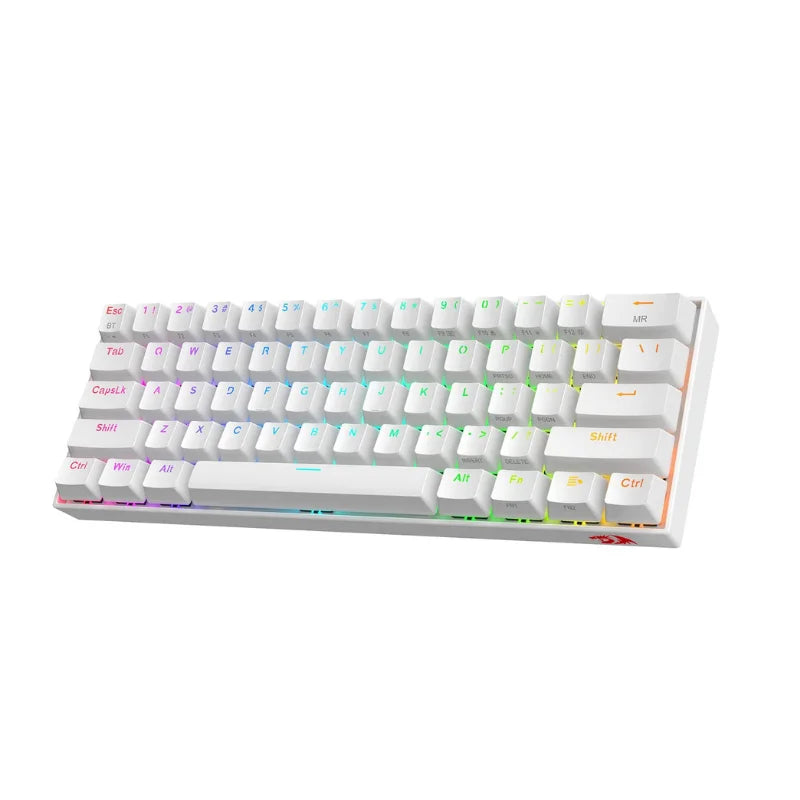 Redragon K530 Pro Draconic 60% Wireless Mechanical Keyboard, 61-Key RGB Hot-Swappable Gaming Keyboard, Bluetooth 5.0/2.4GHz/USB-C Tri-Mode Mechanical Keyboard