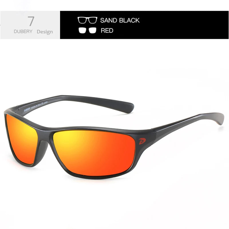 DUBERY Polarized UV400 Protection Sunglasses For Men And Women 10 Colors Model 135