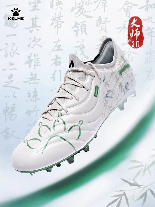 Scarpe da calcio Kelme da uomo, MG per adulti con tacchetti corti, per allenamento su erba sintetica, ultra leggere e antiscivolo