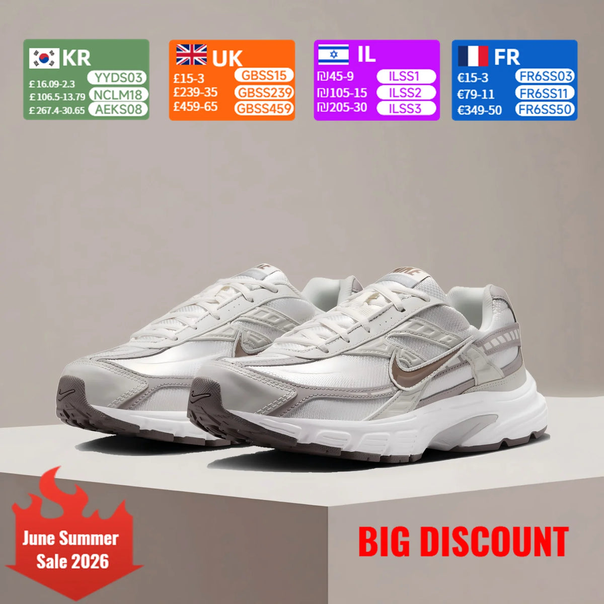 NIKE INITIATOR Oddychające buty do biegania Buty do biegania w stylu retro Antypoślizgowa i wytrzymała konstrukcja z amortyzacją Czarne IB4339-001