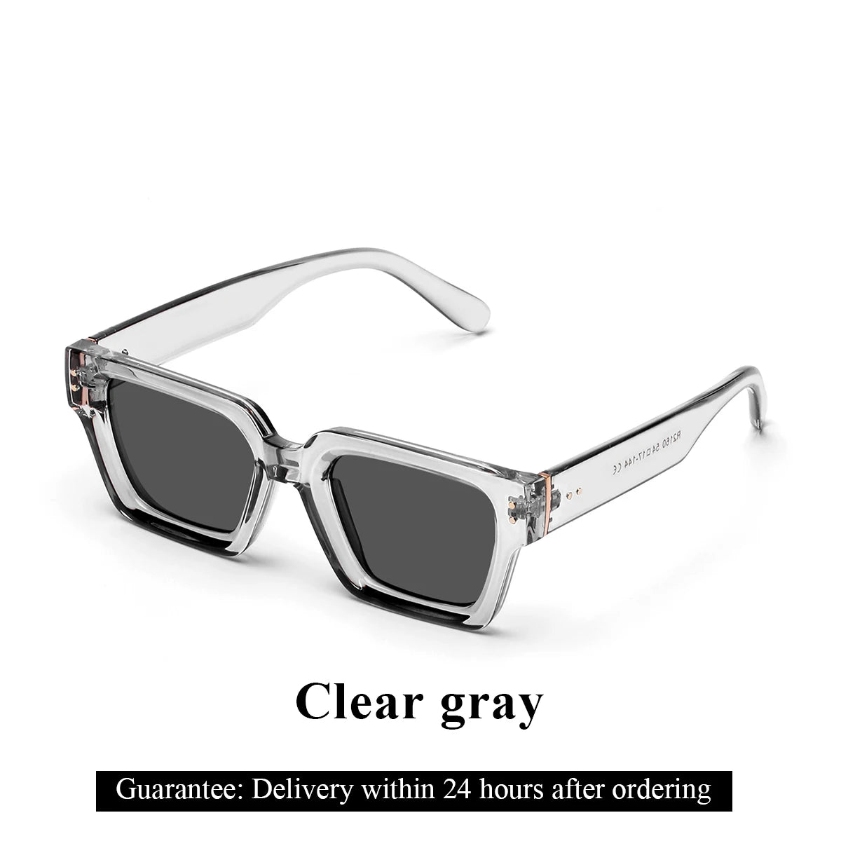 Ruiao Retro Black Millionaire Shades Luxury Sunglasses 2026 For Men Designer Famous Brand Square Sun Glasses Man Women Sunglass
