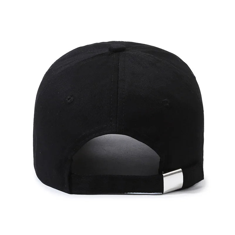 Czapka baseballowa z miękkim daszkiem, haftowana, damska, sportowa, męska, unisex