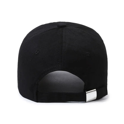Czapka baseballowa z miękkim daszkiem, haftowana, damska, sportowa, męska, unisex