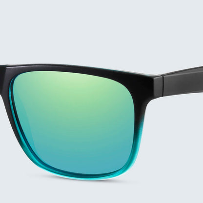 Fashion Sun Glasses Square Polarized Sunglasses man Driving Fishing Luxury Brand Designer UV400 Eyewear