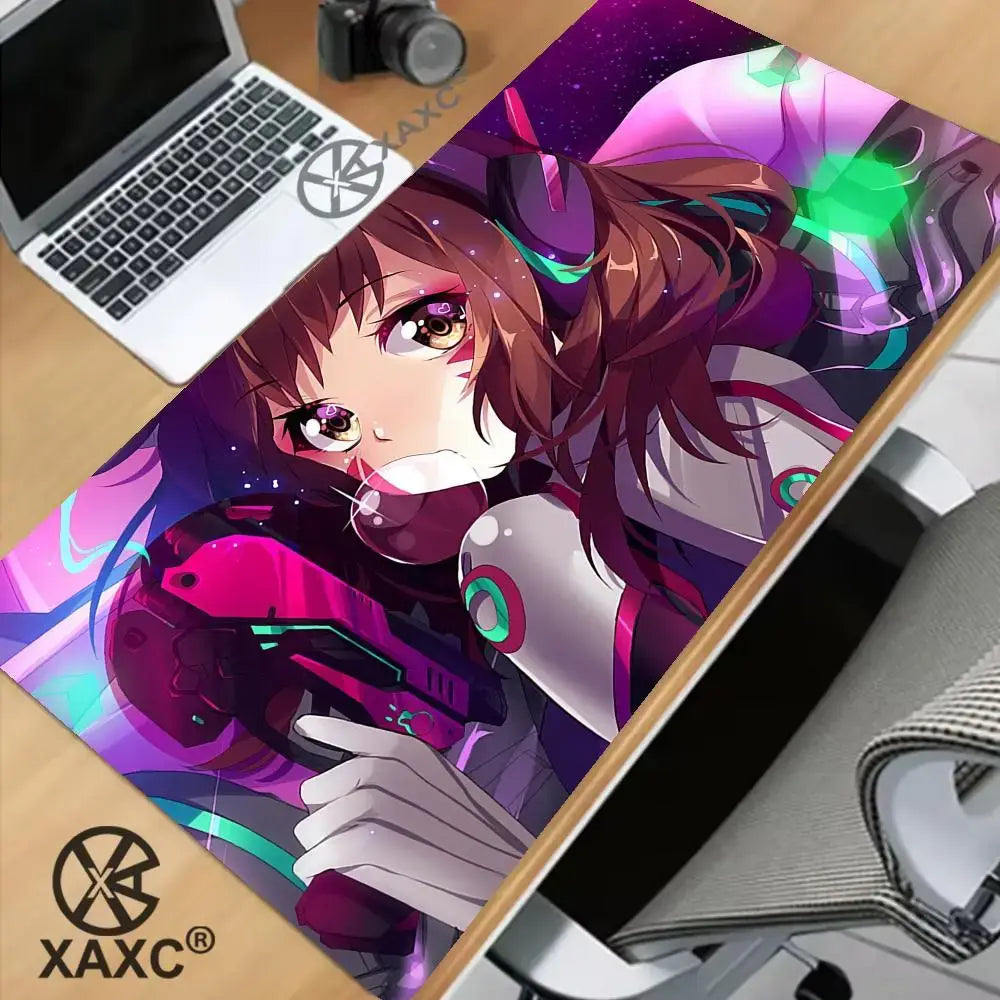 Large Game Overwatch Mouse Pad Kawaii XXL PC Computer Desk Mat Gamer Office Carpet Keyboard Table Gaming Accessories Mousepad XAXC