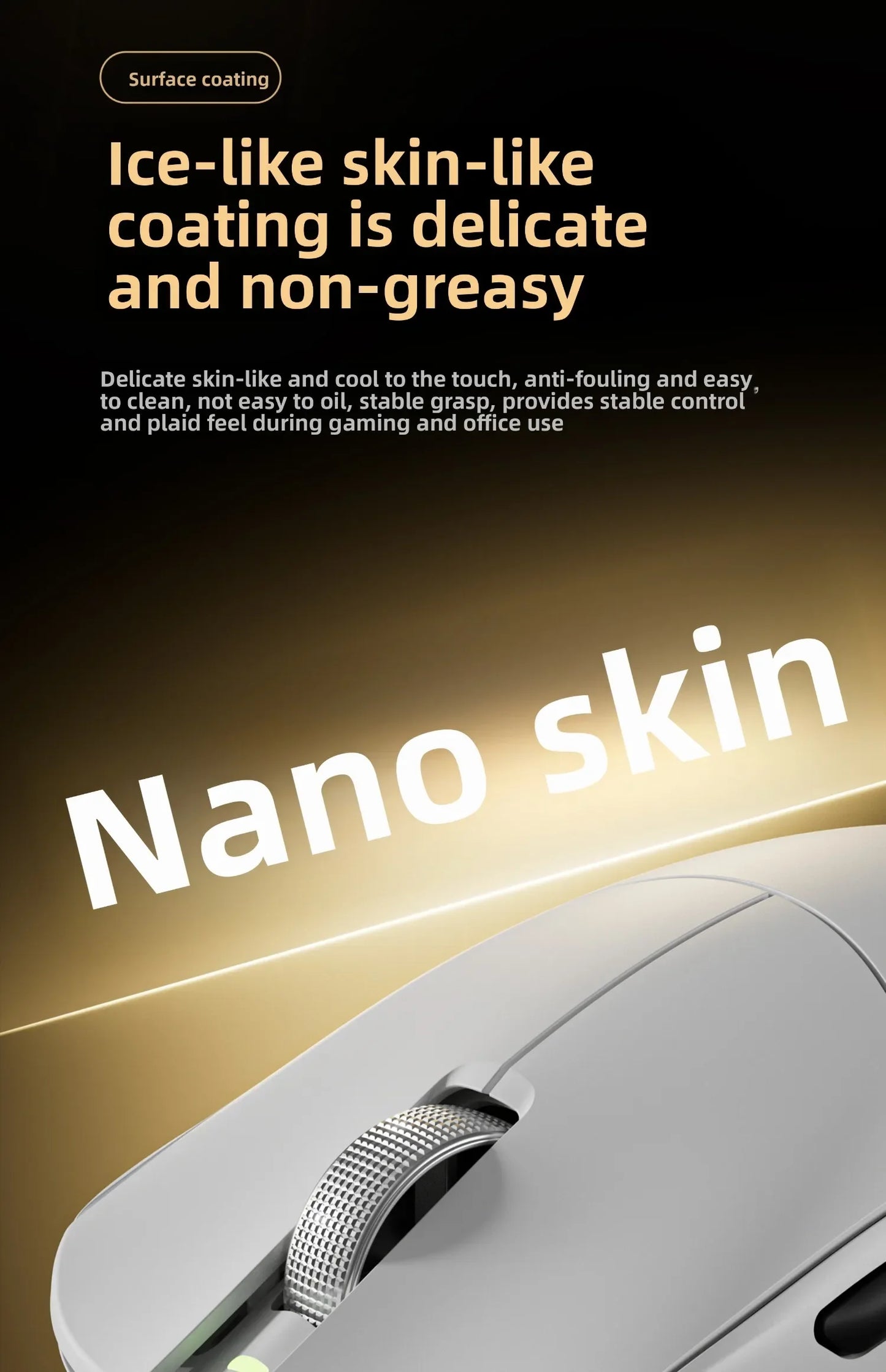 VGN Dragonfly F2 ProMax/Ultra e-sports gaming miš 42000DPI 0.125ms za Csgo latenciju, žični/bežični Dual 8K, 3 načina rada, PAW3395/3950
