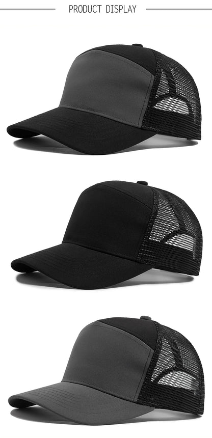 Letnia czapka baseballowa z 7 panelami, modne czapki hip-hopowe z siateczką, męskie czapki typu trucker, czapki z daszkiem, czapki typu hardtop, czapki typu snapback, damskie, unisex, fajne, nowa marka