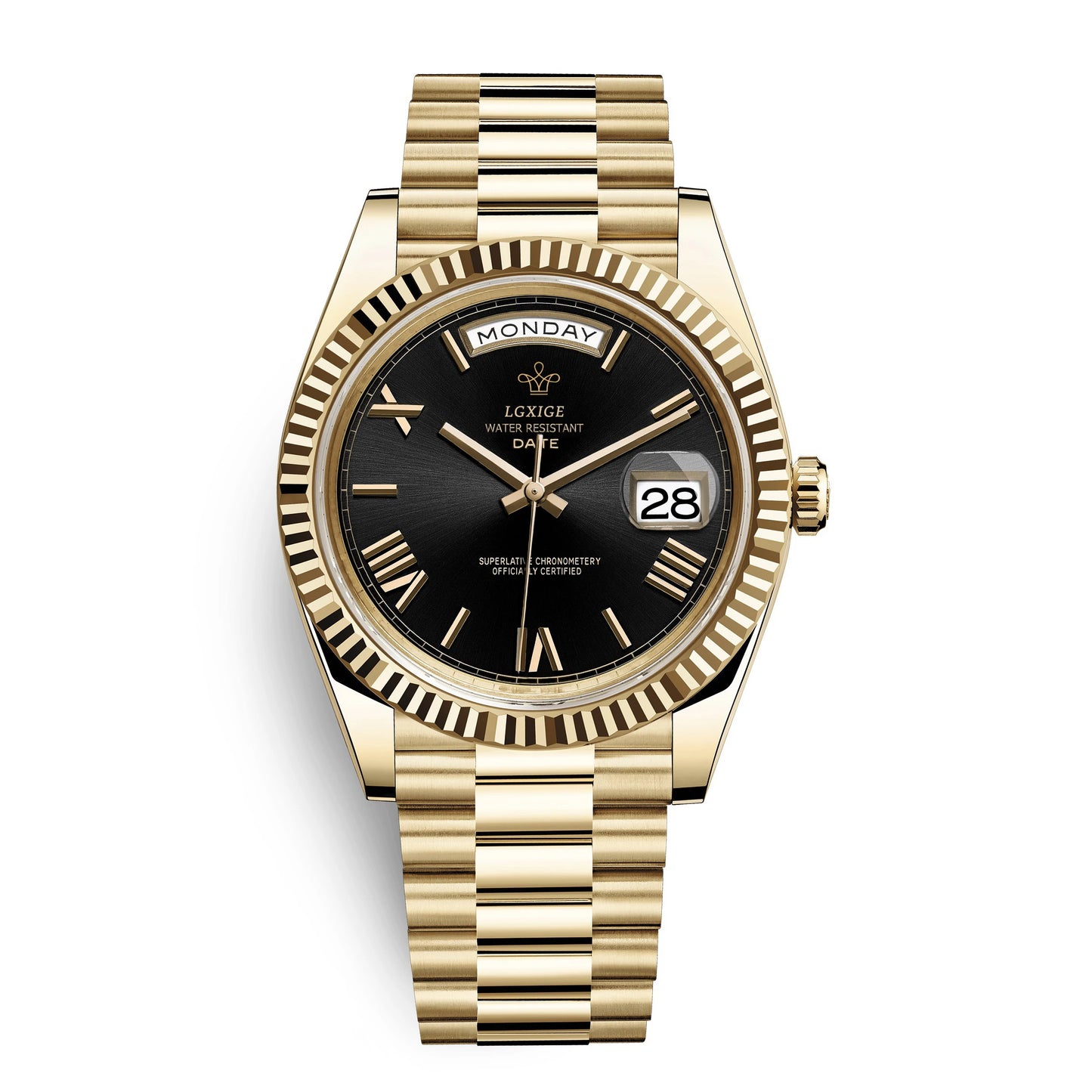 2025 New Gold Watch For Men Water Resistant Quartz Wristwatch Top Brand Luxury Casual AAA Male Wrist Watch Friend Gilft Relogio