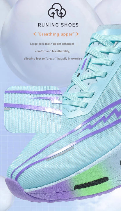 Men Running Shoes Speciality Carbon Plate Sports  Marathon Breathable Lightweight Women Comfortable Nonskid Chunta Sneakers
